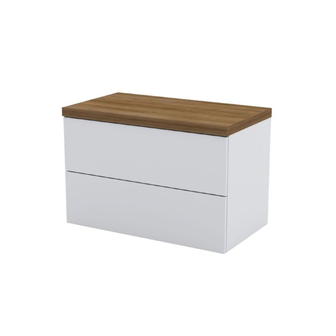PVC Мебел за баня с плот TOP WOOD