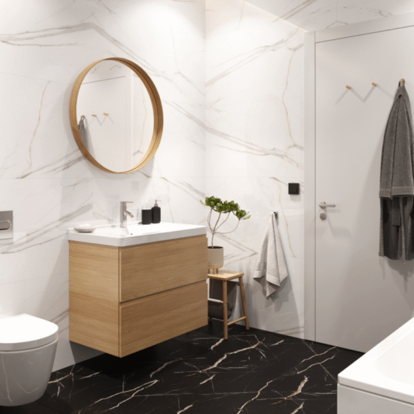 Винилов Под Calacatta Black