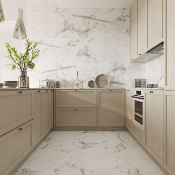 Винилов Под Calacatta Snow